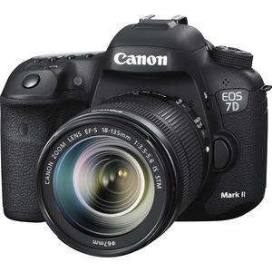 Canon EOS 7D Mark II 20.2 Megapixel Digital SLR Camera with Lens - 18 mm - 135 mm - Autofo