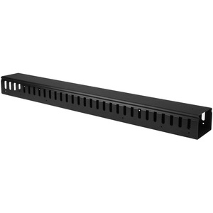 StarTech.com Vertical Cable Organizer with Finger Ducts - Vertical Cable Management Panel - Rack-Mount Cable Raceway - 0U - 3 ft. - Eliminate cable stress in your rack while making equipment easier to access, with this 3 ft. vertical cable management panel - 20U Rack-Mount Cable Raceway - Rackmount cable manager - Vertical cable organizer - Cable management panel - Finger ducts