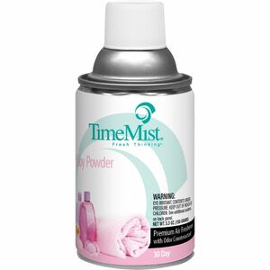 TimeMist+Metered+30-Day+Baby+Powder+Scent+Refill+-+Spray+-+6000+ft%3F+-+5.3+fl+oz+%280.2+quart%29+-+Baby+Powder+-+30+Day+-+1+Each+-+Long+Lasting%2C+Odor+Neutralizer