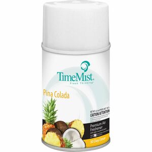 TimeMist+Metered+30-Day+Pina+Colada+Scent+Refill+-+Spray+-+6000+ft%3F+-+5.3+fl+oz+%280.2+quart%29+-+Pina+Colada+-+30+Day+-+1+Each+-+Long+Lasting%2C+Odor+Neutralizer
