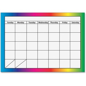 Ashley+1-month+Dry+Erase+Magnetic+Calendar+-+Academic+-+Monthly+-+8+1%2F2%26quot%3B+x+11%26quot%3B+Sheet+Size+-+Multicolor+-+Write+on%2FWipe+off%2C+Dry+Erase+Surface%2C+Magnetic+-+1+Each