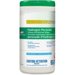 Clorox Healthcare Hydrogen Peroxide Cleaner Disinfecting Wipes 95ct Cannister