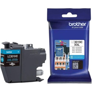 Brother+Innobella+LC3019C+Original+Inkjet+Ink+Cartridge+-+Cyan+-+1+Each+-+1500+Pages