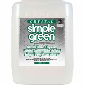 Simple+Green+Crystal+Industrial+Cleaner%2FDegreaser+-+For+Multipurpose+-+Concentrate+-+640+fl+oz+%2820+quart%29+-+Non-flammable%2C+Fragrance-free%2C+Color-free+-+Clear+-+1+Each