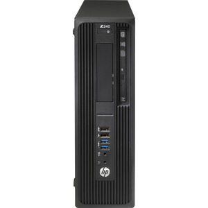 HP Z240 Workstation - 1 x Intel Core i5 Quad-core (4 Core) i5-6500 6th Gen 3.20 GHz - 8 GB DDR4 SDRAM RAM - 256 GB SSD - Small Form Factor - Black