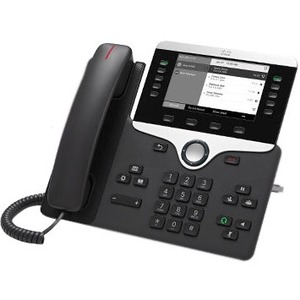 Cisco 8811 IP Phone - Refurbished - Wall Mountable - Black