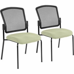 Eurotech dakota 2 Stackable - Olive Fabric Seat - Four-legged Base - 1 Each