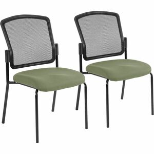 Eurotech dakota 2 Stackable - Fabric Seat - Four-legged Base - 1 Each