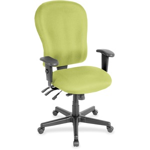 Eurotech+4x4xl+High+Back+Task+Chair+-+Apple+Green+Vinyl+Seat+-+Apple+Green+Vinyl+Back+-+High+Back+-+5-star+Base+-+Armrest+-+1+Each