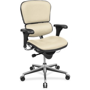 Eurotech+Executive+Chair+-+Buff+-+Fabric%2C+Vinyl+-+1+Each