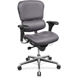 Eurotech Executive Chair - Carbon - Fabric, Vinyl - 1 Each