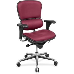 Eurotech Executive Chair - Regency Red - Fabric - 1 Each