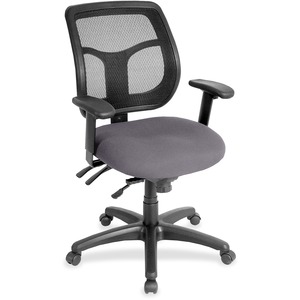 Raynor Task Chair - Carbon Fabric, Vinyl Seat - 1 Each