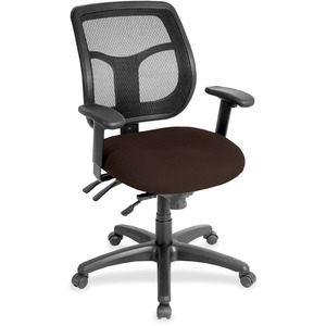 Eurotech+Task+Chair+-+Nightfall+Fabric%2C+Vinyl+Seat+-+1+Each