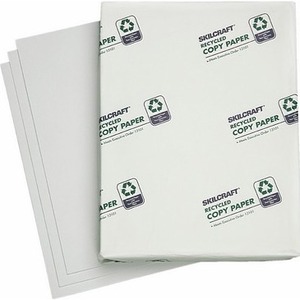 SKILCRAFT%C2%AE+U.S.+Federal+Seal+Watermark+Paper+-+92+Brightness+-+Letter+-+8+1%2F2%26quot%3B+x+11%26quot%3B+-+20+lb+Basis+Weight+-+Watermarked+-+Bright%2C+White+-+5000+%2F+Box