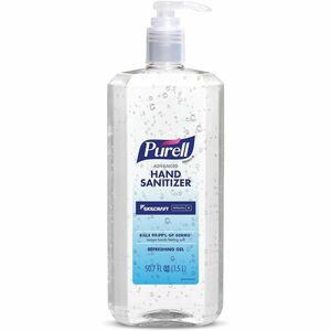 SKILCRAFT%C2%AE+Hand+Sanitizer+Gel+-+2.11+quart+-+Pump+Bottle+Dispenser+-+Kill+Germs+-+Hand+-+Moisturizing+-+Translucent+-+Non-toxic%2C+Non-sticky+-+4+%2F+Box