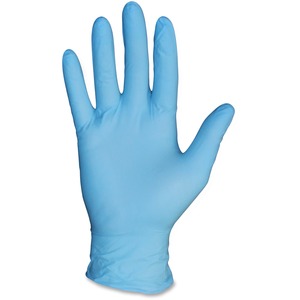 Protected Chef PF General Purpose Nitrile Gloves - X-Large Size - Blue - Powder-free, Ambidextrous, Beaded Cuff, Disposable - For Construction, Chemical, Multipurpose, Cleaning, Food, Laboratory Application - 1000 / Carton - 3.5 mil Thickness