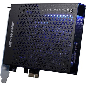 AVerMedia Live Gamer HD 2 - Functions: Video Game Capturing, Video Game Recording, Video Streaming - PCI Express 2.0 x1 - 1920 x 1080 - Full HD - H.264, MJPEG, MPEG-4 - Audio Line In - Audio Line Out - PC
