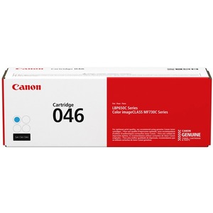 Canon 046 Original High Yield Laser Toner Cartridge - Cyan Pack - Laser - High Yield