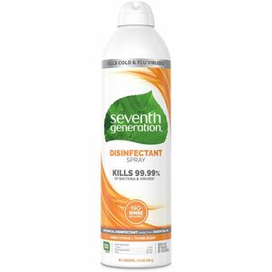 Seventh+Generation+Disinfectant+Cleaner+-+For+Day+Care+-+13.9+fl+oz+%280.4+quart%29+-+Fresh+Citrus+%26+Thyme+Scent+-+1+Each+-+Non-flammable+-+Clear