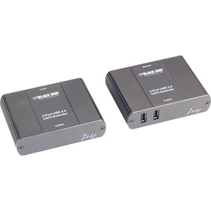 Black Box CATx USB 2.0 Extender - 2-Port - 1 x Network (RJ-45) - 2 x USB - 328.08 ft Extended Range