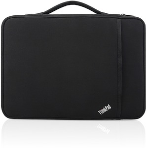 Lenovo Carrying Case (Sleeve) for 12" Notebook - Black - Dust Resistant Interior, Scratch Resistant Interior, Shock Resistant Interior, Scrape Resistant Interior - Hand Strap