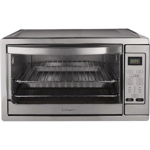 Oster+Extra+Large+Digital+Countertop+Oven+-+1500+W+-+Toast%2C+Pizza%2C+Bake%2C+Broil%2C+Defrost%2C+Roast%2C+Dehydrate%2C+Convection+-+Brushed+Stainless+Steel