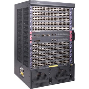 HPE 7510 Switch Chassis - Manageable - Refurbished - 3 Layer Supported - Modular - Power S