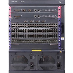 HPE 7506 Switch Chassis - Manageable - Refurbished - 3 Layer Supported - Modular - Power S