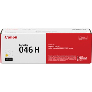 Canon+046H+Original+High+Yield+Laser+Toner+Cartridge+-+Yellow+-+1+Each+-+5000+Pages