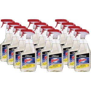Windex%C2%AE+Multisurface+Disinfectant+Spray+-+For+Multi+Surface+-+Ready-To-Use+-+32+fl+oz+%281+quart%29Bottle+-+12+%2F+Carton+-+Disinfectant%2C+Anti-bacterial%2C+Streak-free%2C+Residue-free+-+Gold