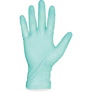 ProGuard Aloe Coated Vinyl General Purpose Gloves - Small Size - Vinyl - Green - Powder-free, Disposable, Beaded Cuff, Ambidextrous, Durable, Comfortable - For Food Handling, Cleaning, Painting, Manufacturing, Assembling - 1000 / Carton - 4 mil Thickness