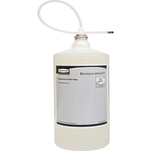 Rubbermaid+Commercial+Dispenser+Antimicrobial+Liquid+Soap+-+Light+Floral+ScentFor+-+27.1+fl+oz+%28800+mL%29+-+Kill+Germs%2C+Bacteria+Remover+-+Hand+-+Antibacterial+-+White+-+Dye-free+-+4+%2F+Carton