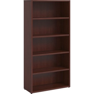 Lorell+Prominence+2.0+Bookcase+-+34%26quot%3B+x+12%26quot%3B69%26quot%3B+%2C+1%26quot%3B+Top+-+0+Door%28s%29+-+6+Shelve%28s%29+-+Band+Edge+-+Material%3A+Particleboard+-+Finish%3A+Laminate