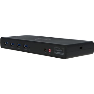 VT4000 Dual 4K USB Dock - for Notebook/Tablet PC/Desktop PC - USB Type C - 7 x USB Ports - 6 x USB 3.0 - Network (RJ-45) - HDMI - DisplayPort - Audio Line In - Audio Line Out - Microphone - Wired