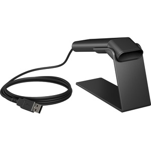 HP ElitePOS 2D Barcode Scanner - Cable Connectivity - 30 scan/s - 13inScan Distance - 1D-