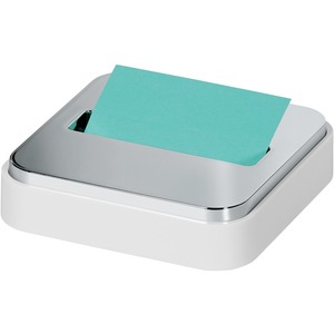Post-it%C2%AE+Note+Dispenser+-+3%26quot%3B+x+3%26quot%3B+Note+-+45+Sheet+Note+Capacity+-+White