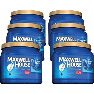 Maxwell+House+Ground+Original+Roast+Coffee+-+Medium+-+30.6+oz+-+6+%2F+Carton
