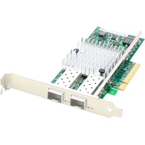 AddOn QLogic 10Gigabit Ethernet Card - PCI Express 3.0 x8 - Optical Fiber - 10GBase-X - Plug-in Card