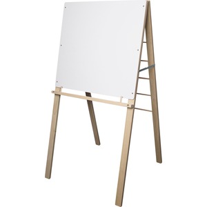 Flipside+Big+Book+Easel+-+24%26quot%3B+%282+ft%29+Width+x+24%26quot%3B+%282+ft%29+Height+-+White+Surface+-+Rectangle+-+Assembly+Required+-+1+Each