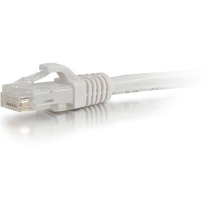 C2G 125ft Cat6 Snagless Unshielded (UTP) Ethernet Cable - Cat6 Network Patch Cable - PoE - White