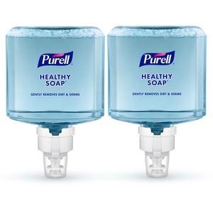 PURELL%C2%AE+ES8+HEALTHY+SOAP%26trade%3B+Fresh+Scent+Foam+-+Fresh+Scent+-+1.27+quart+-+Dirt+Remover%2C+Kill+Germs+-+Hand%2C+Skin+-+Moisturizing+-+Blue+-+Dye-free%2C+Pleasant+Scent%2C+Bio-based%2C+Phthalate-free%2C+Paraben-free%2C+Triclosan-free+-+2+%2F+Carton