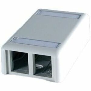 Ortronics TracJack Mounting Box for Module - Fog White