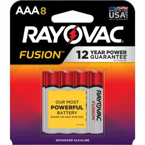 Rayovac+Fusion+Alkaline+AAA+Batteries+-+For+Multipurpose+-+AAA+-+8+%2F+Pack