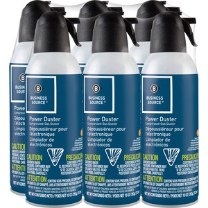Business+Source+Power+Duster+-+10+oz+-+Moisture-free%2C+Ozone-safe+-+6+%2F+Pack+-+Multi
