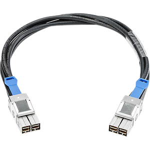AddOn 50cm HP® J9578A Compatible Dual SFF-8644 HD Male to Male Stacking Cable
