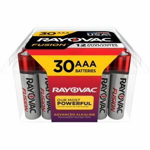 Rayovac+Fusion+Alkaline+AAA+Batteries+-+For+Multipurpose+-+AAA+-+30+%2F+Pack