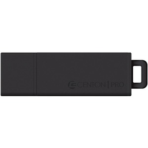 Centon 4GB DataStick Pro2 USB 2.0 Flash Drive - 4 GB - USB 2.0 - Black - 5 Year Warranty