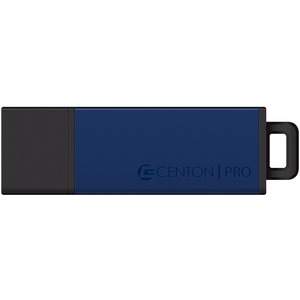 Centon 16GB DataStick Pro2 USB 2.0 Flash Drive - 16 GB - USB 2.0 - Blue - 5 Year Warranty