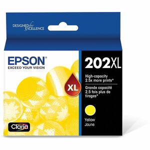 Epson+Claria+202XL+Original+High+Yield+Inkjet+Ink+Cartridge+-+Yellow+Pack+-+Inkjet+-+High+Yield